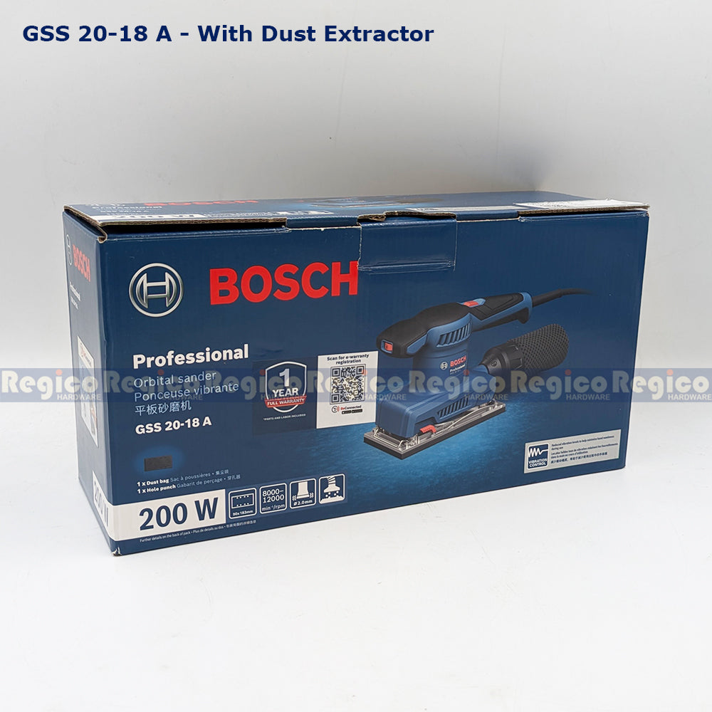Bosch GSS 20-18 | GSS 20-18A Orbital Sander Bosch Blue Line
