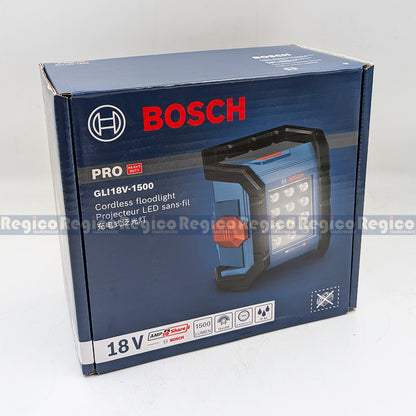 Bosch GLI 18v-1500 1500 Lumens Cordless LED Floodlight Bosch Cordless 18v
