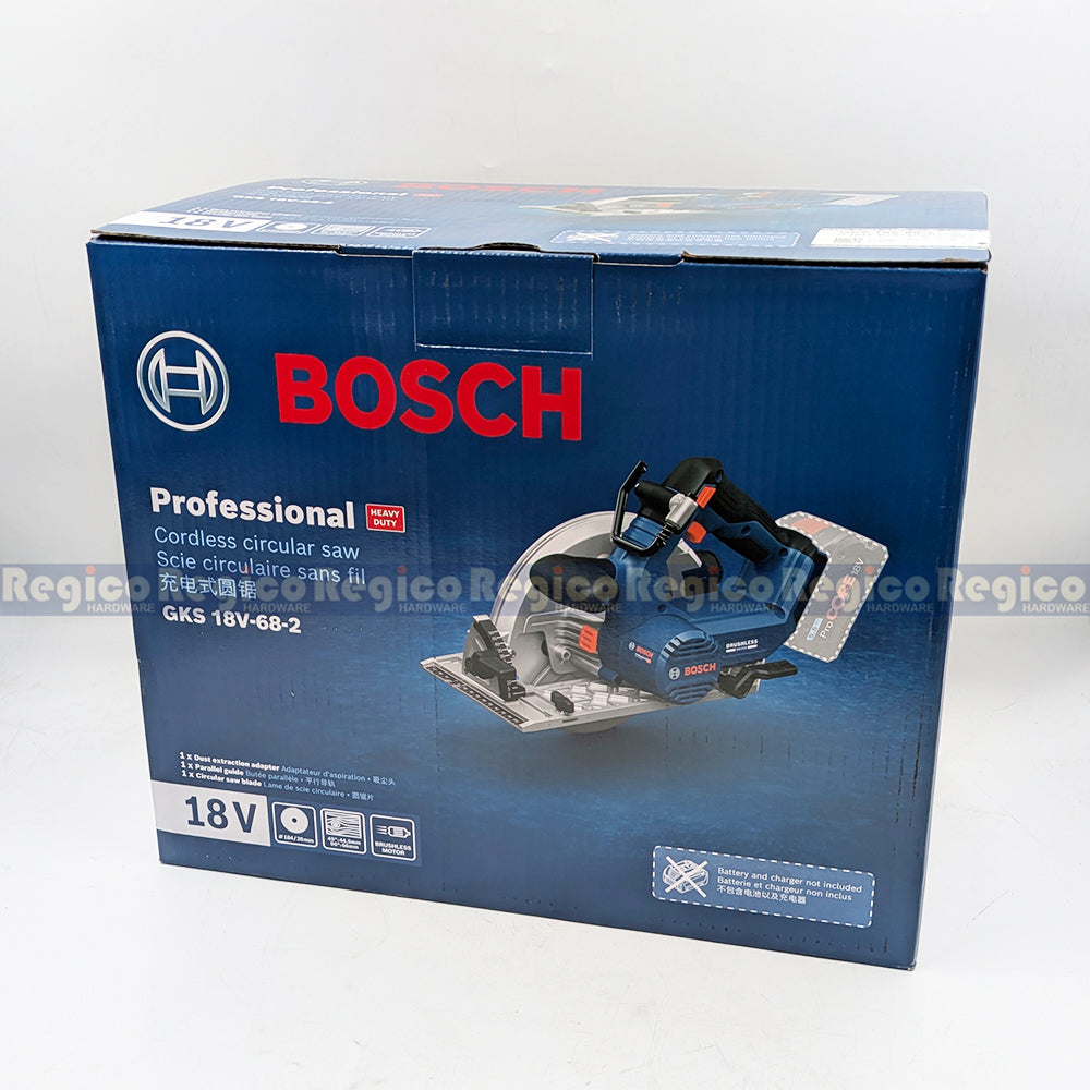 Bosch GKS 18V-68-2 184mm Brushless Cordless Circular Saw Bosch Cordless
