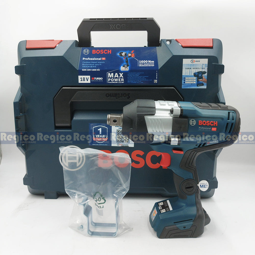 Bosch GDS 18v-1600 HC 34 Drive Auto Bolt Release ABR Impact Driver Wrench Bosch Cordless