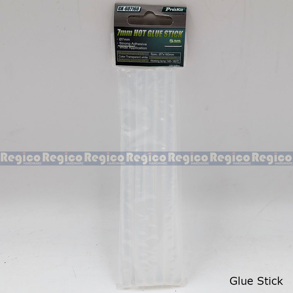 Proskit 7mm 20W Hot Melt Glue Gun 12PCS Glue Stick GK-360F
