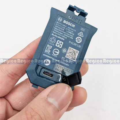 Bosch PRO BA 3.7V 1.0Ah Rechargeabale USB-C Battery for GLM GLL Line Laser Measuring Tools Bosch Accessories