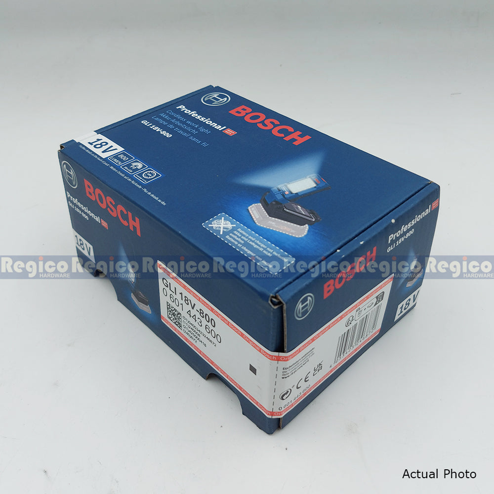 Bosch 800 Lumens GLI 18V-800 Cordless Magnetic Lamp Worklight Flash Light Bosch Cordless