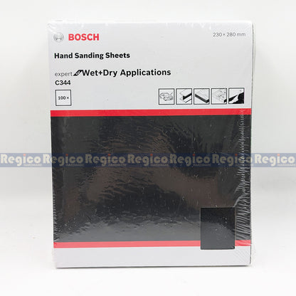 Bosch Hand Sanding Sheet Grit G60 G80 G100 G120 G150 G180 Bosch Accessories