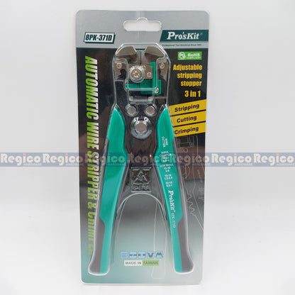ProsKit Automatic Wire Stripper Crimper cutting cutter Electrical Pliers 8PK-371D