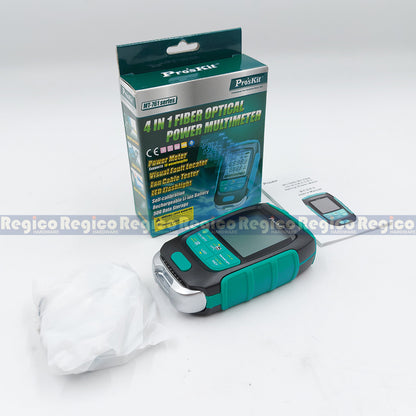 Proskit 4 in 1 Mini Fiber Optic Optical Power Multi Meter Multimeter MT-7615