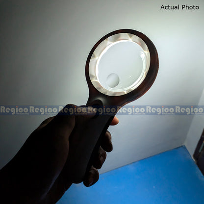 Proskit 2.5x Magnification UV Light Handheld LED Magnifier Magnifying Glass MA-029 Regico Hardware