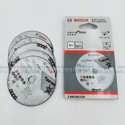Bosch Expert for Inox 76mm 3' Cutting Disc for GWS 12v-76 Bosch Accessories