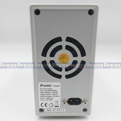 Proskit DC Regulated Power Supply 0-30V 0-5A TE-6305