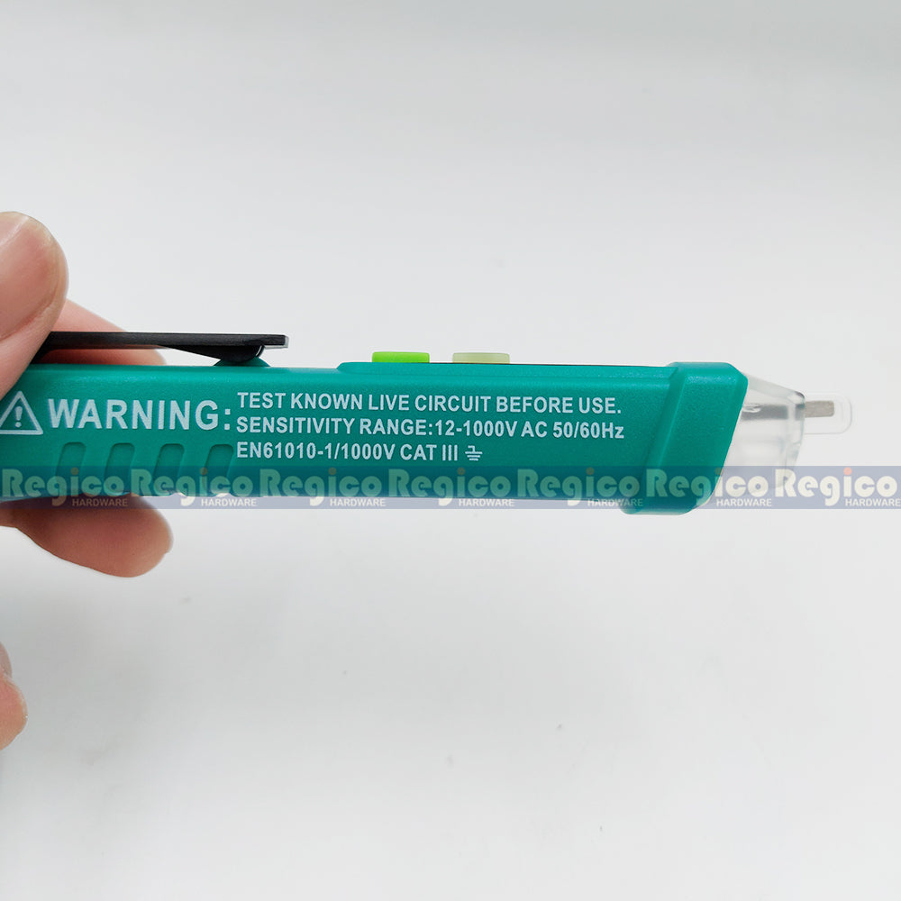 Proskit 12v 1000v CAT III Smart Non-Contact Voltage Tester  Lineman Electrician Tools NT-309