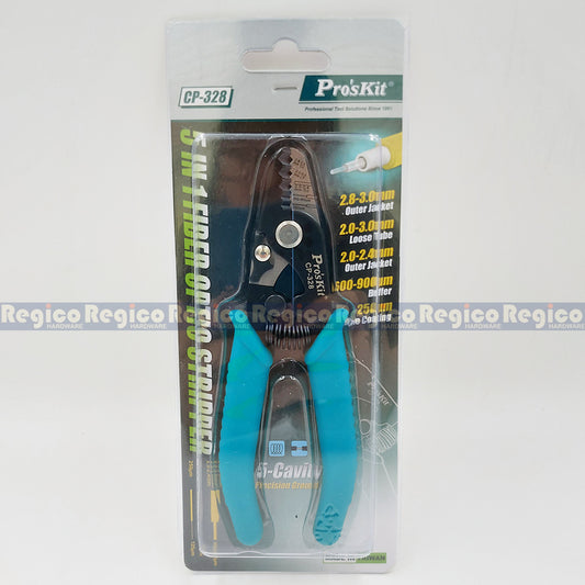 Proskit Fiber stripper Five-section multi-function fiber stripper tool Cable stripper CP-328