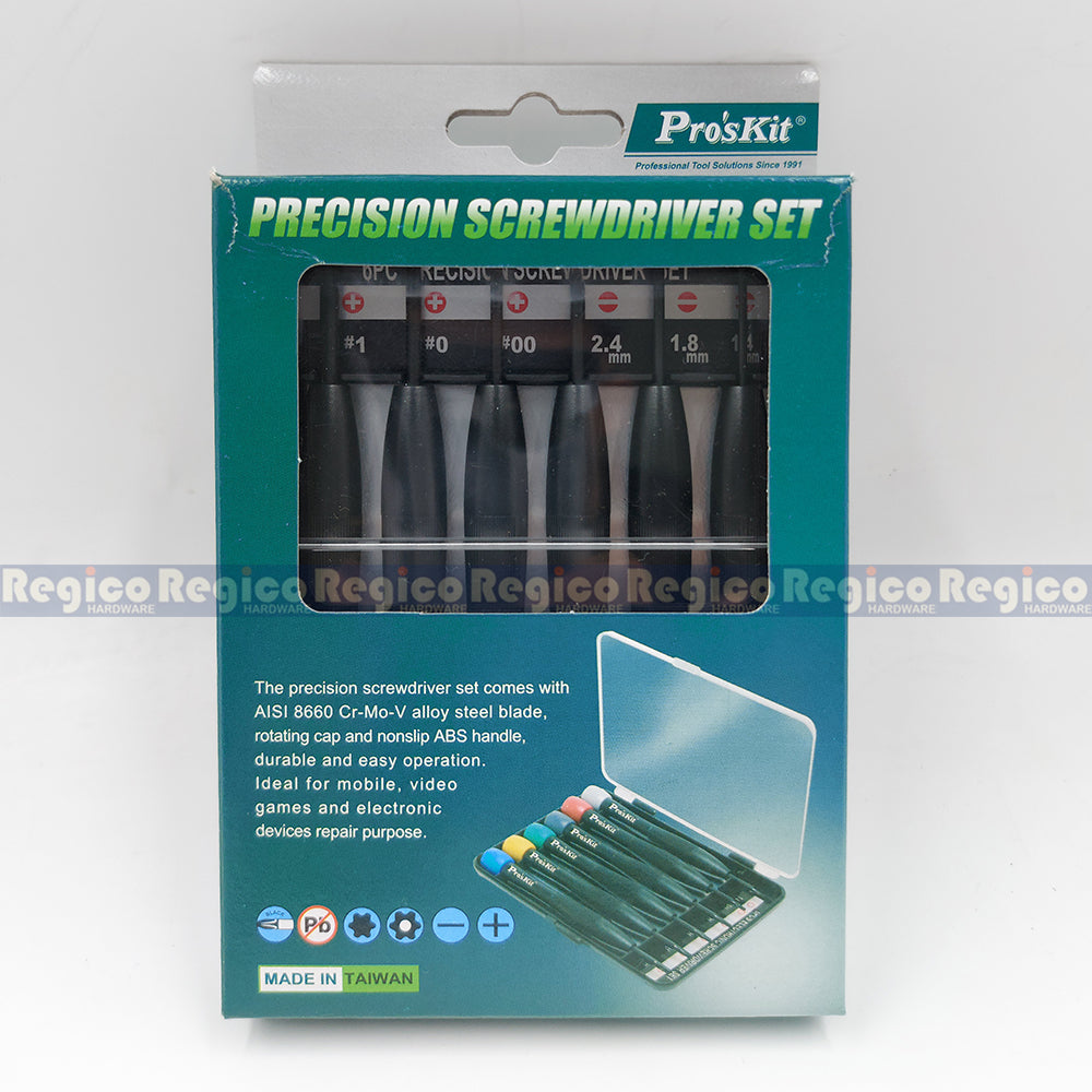 ProsKit 6pcs Electrical Screwdriver Set for Electronic Devices Repair Tool Kit 8PK-2061