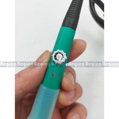 Proskit 250 to 500 degrees Adjustable Temperature Solder Soldering Iron Kit with Desoldering Pump Welding Replacement Tip PK-918 F