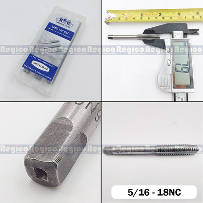 RGC Imperial Carbon Steel Threaded Hand Tap Tapping Tool