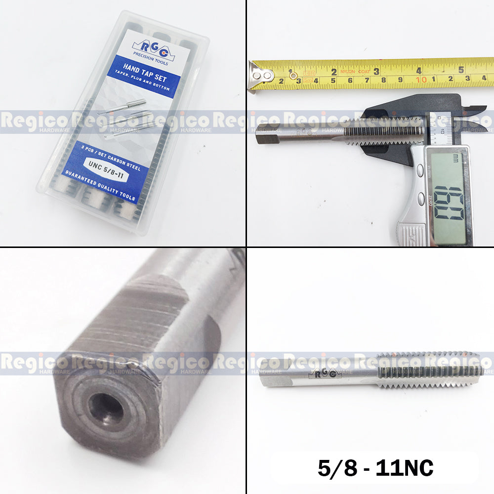 RGC Imperial Carbon Steel Threaded Hand Tap Tapping Tool
