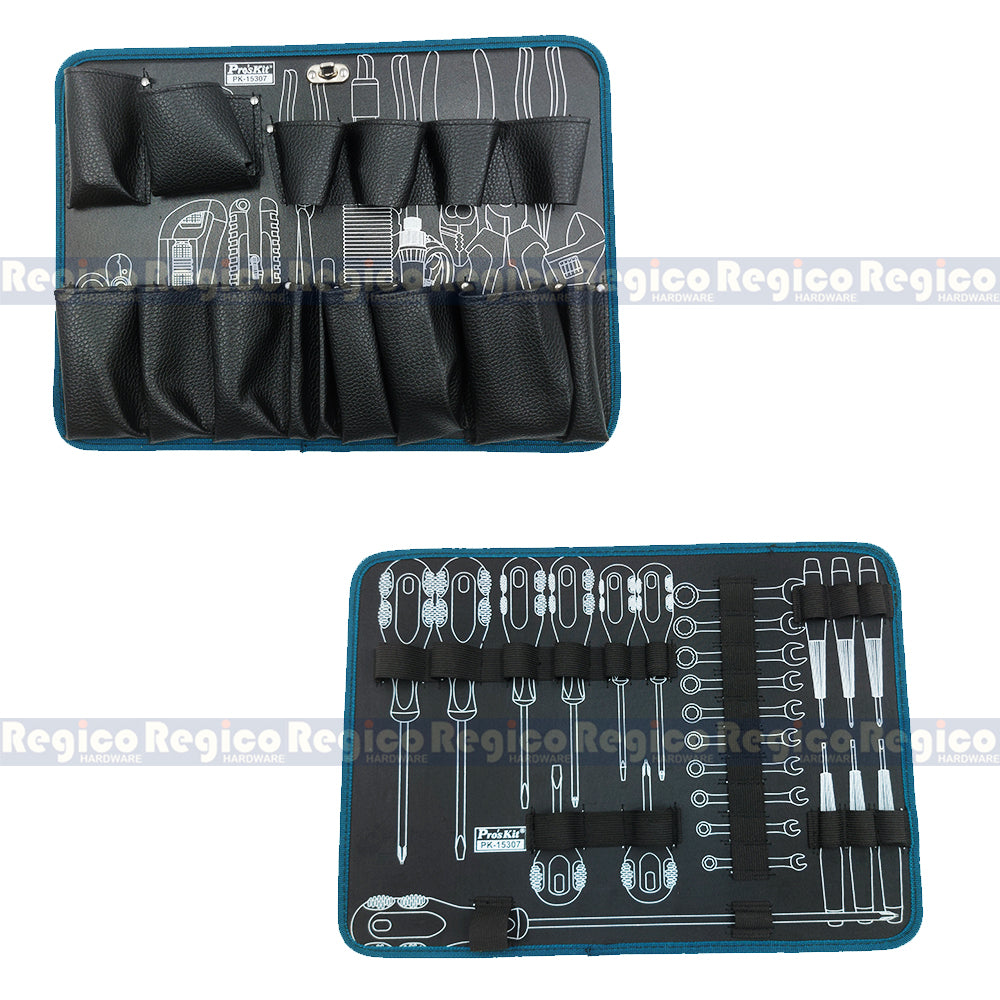 Proskit 66Pcs Electrician Repair Tool Box Set Circuit Repair Measurement Welding Repair Wiring PK-15307BM