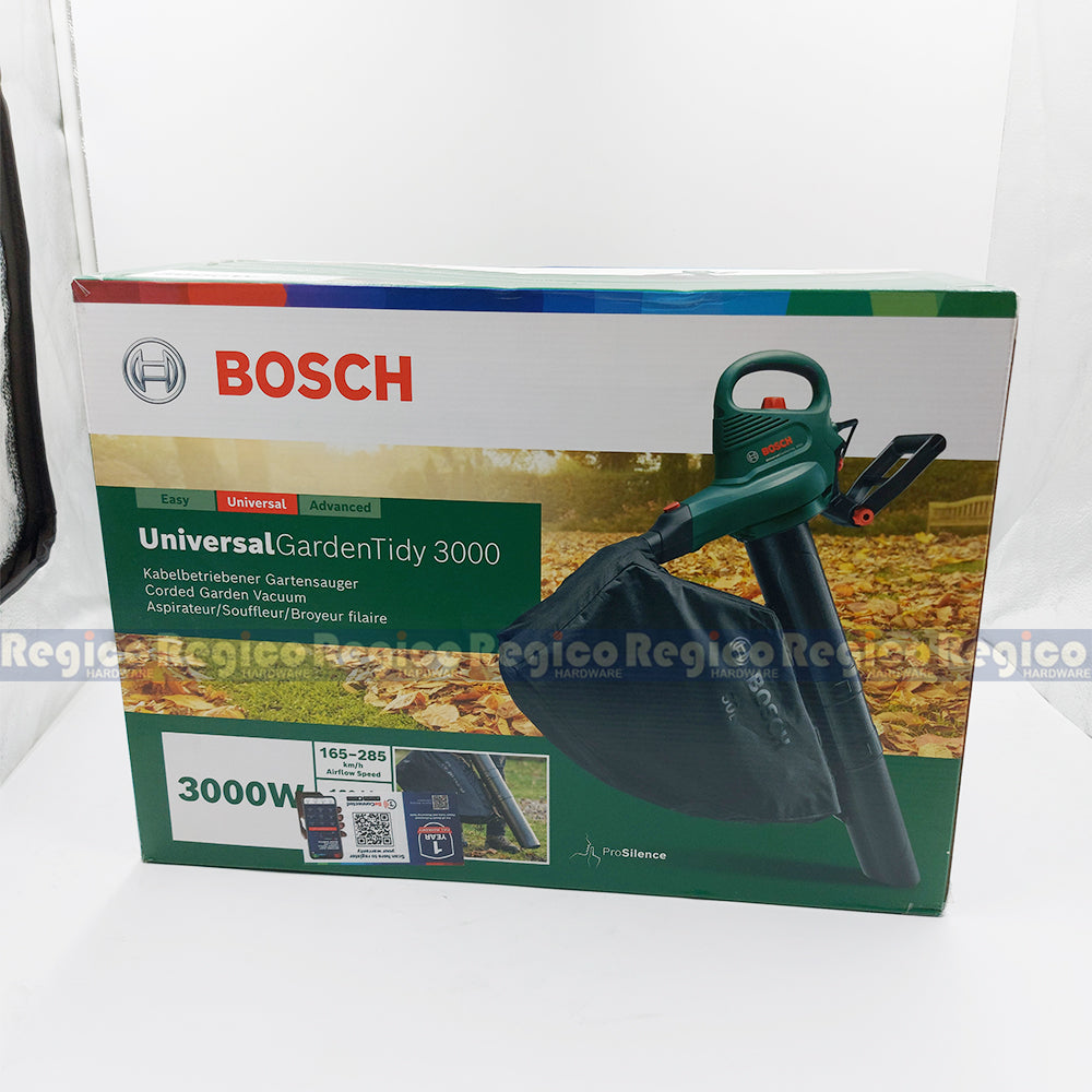 Bosch UniversalGardenTidy3000 3 in 1 Garden Vacuum and Leaf Blower Bosch Lawn Garden
