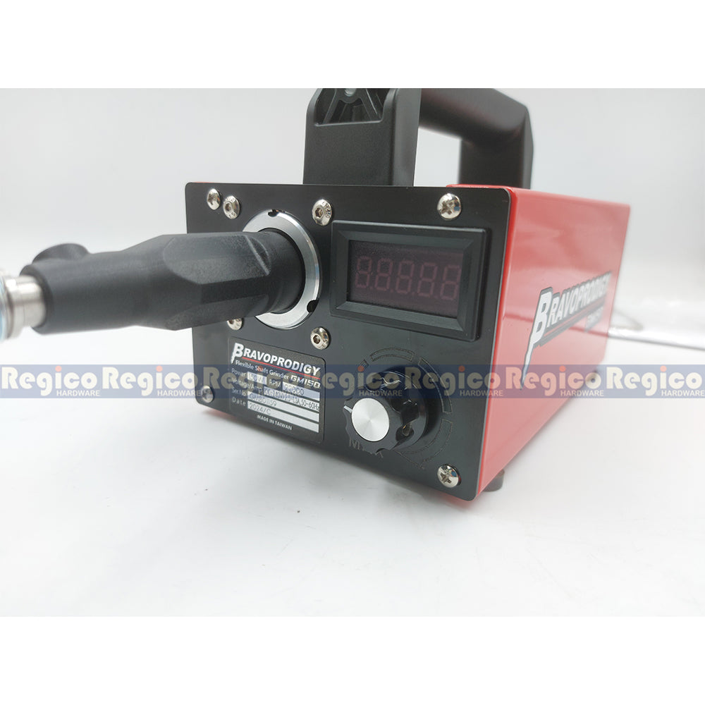 Bravoprodigy GM 150 Flexible Shaft Grinder Variable Speed FOOT SWITCH NOT INCLUDED