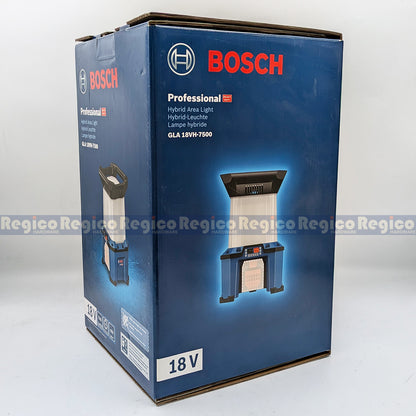 Bosch GLA 18VH-7500  7500 Lumen Hybrid Area Jobsite Worklight Lamp Bosch Cordless 18v Regico Hardware