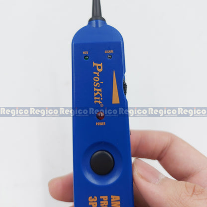 Proskit Tone and Probe Kit Wire Tracer Circuit Tester High Accuracy Cable Tone Generator Inductive Amplifier electrical tools repair kit 3PK-NT023N