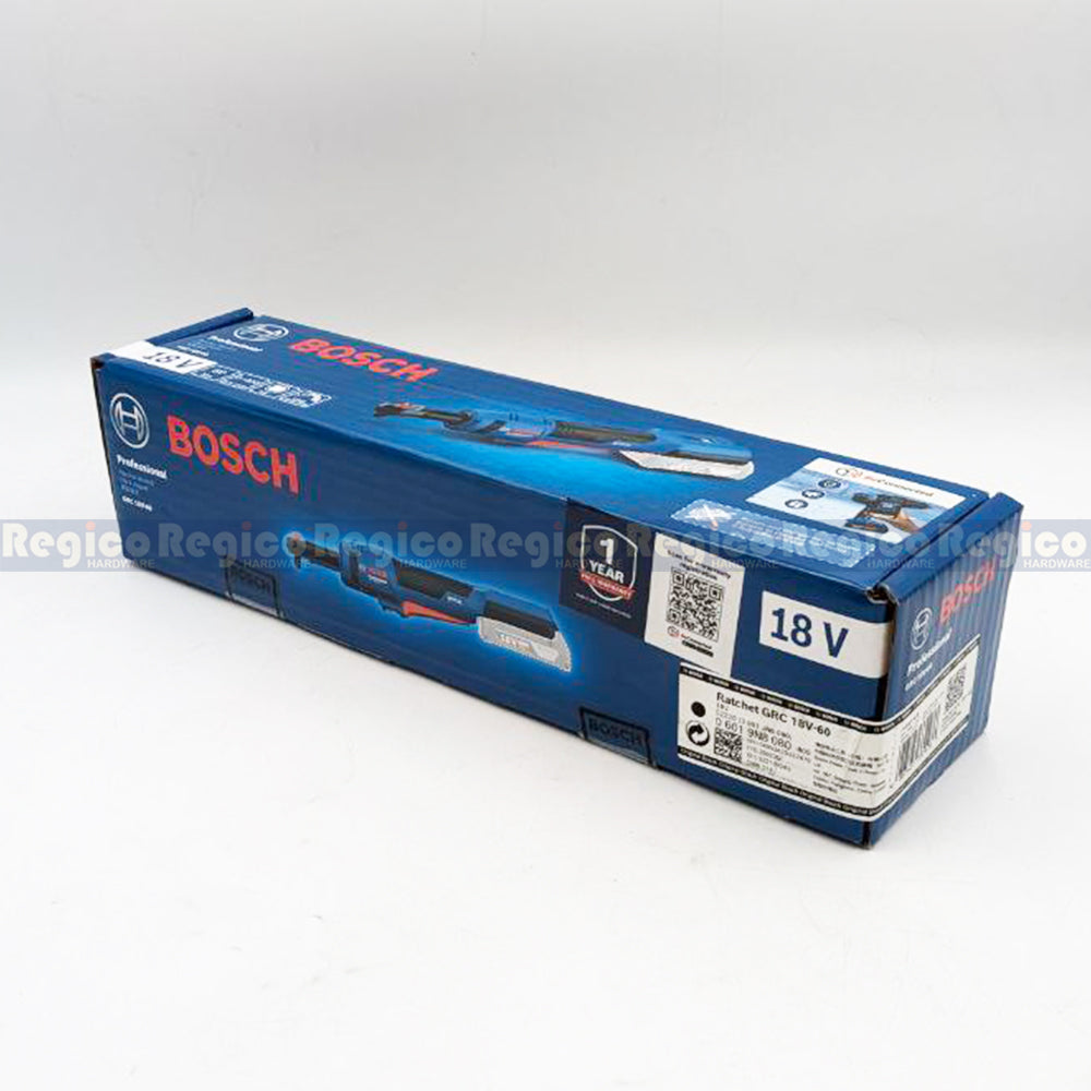 Bosch GRC 18v-60 Cordless Brushless Ratchet Wrench Bosch Cordless 18v Regico Hardware