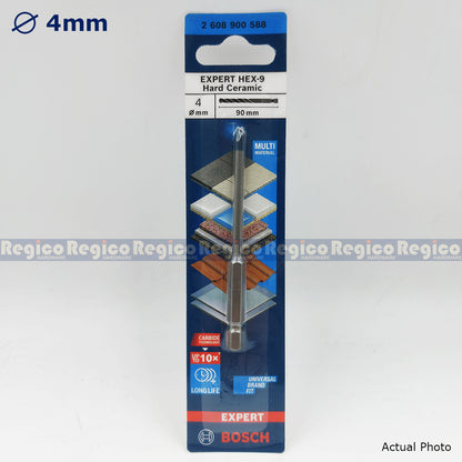 Bosch Expert Hex-9 Hard Ceramic Multimaterial Drill Bit for Impact Drill Driver  3mm 4mm 5mm 6mm 8mm 10mm 12mm Bosch Accessories