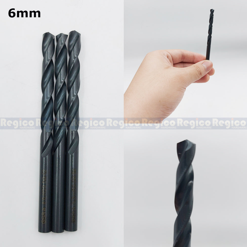 GSR HSS M2 Metal Drill Bit 6mm 6.5mm 7mm 7.5mm 8mm DIN338