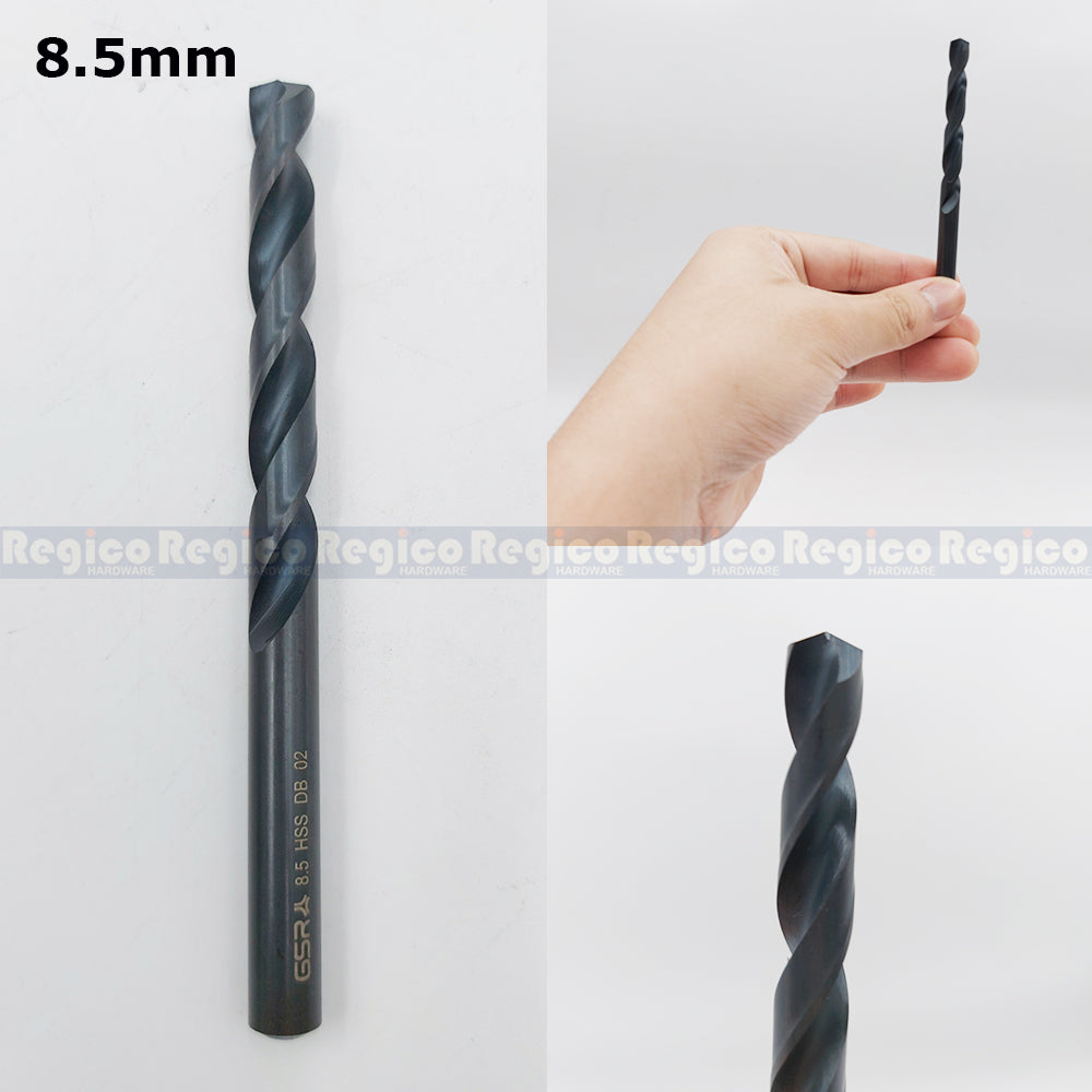 GSR HSS M2 Metal Drill Bit 8.5mm 9mm 10mm 11mm 11.5mm 12mm 12.5mm 13mm DIN338
