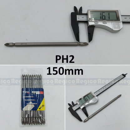 Regicocraft PH2 65mm 100mm 150mm 200mm 10pcs Philips Plus Screw Screwdriver Bit #SB265 #SB2100 #SB2150 #SB2200