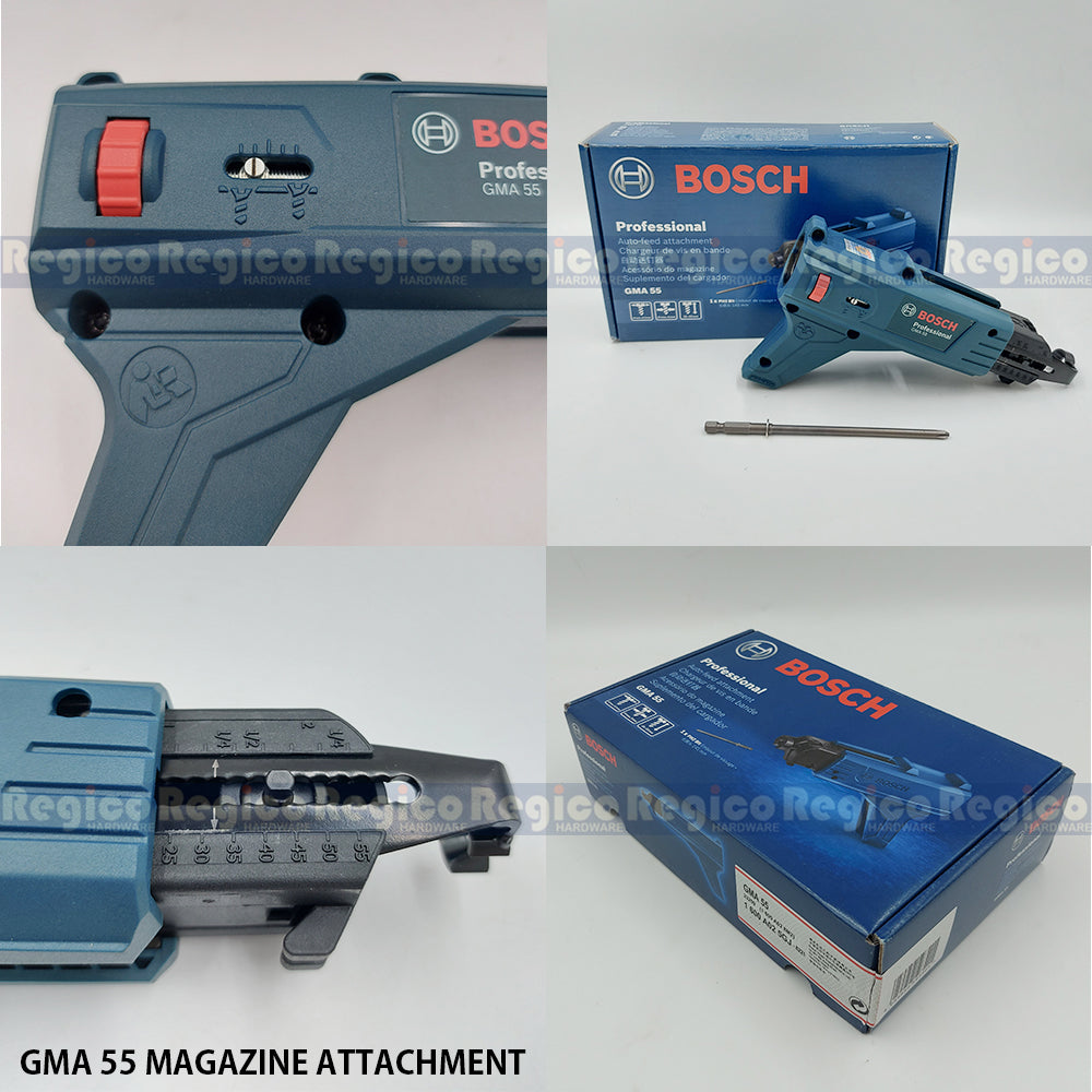 Bosch GMA 55 Magazine Attachment for GTB 185 GTB 650 Drywall Screwdriver Drill Bosch Accessorries