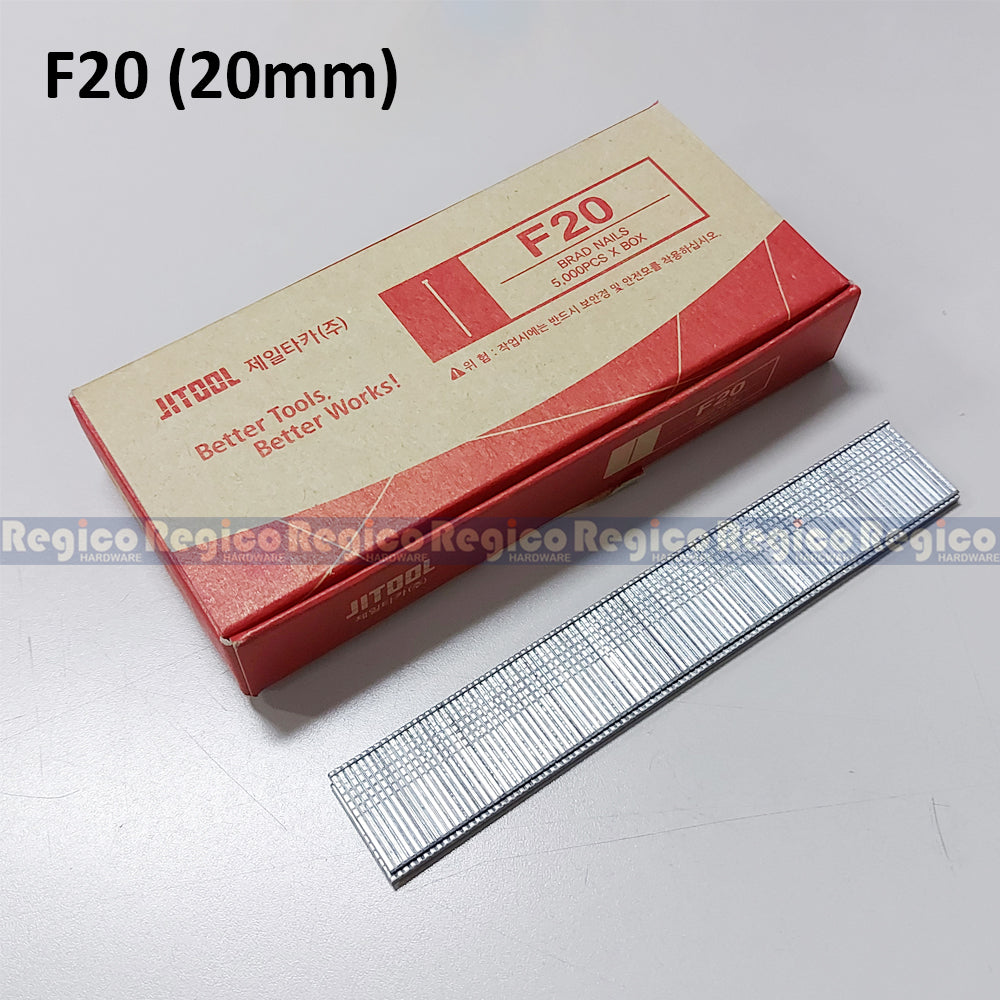 JITOOL Brad Nail Nailer Gauge 18 5000pcs/box