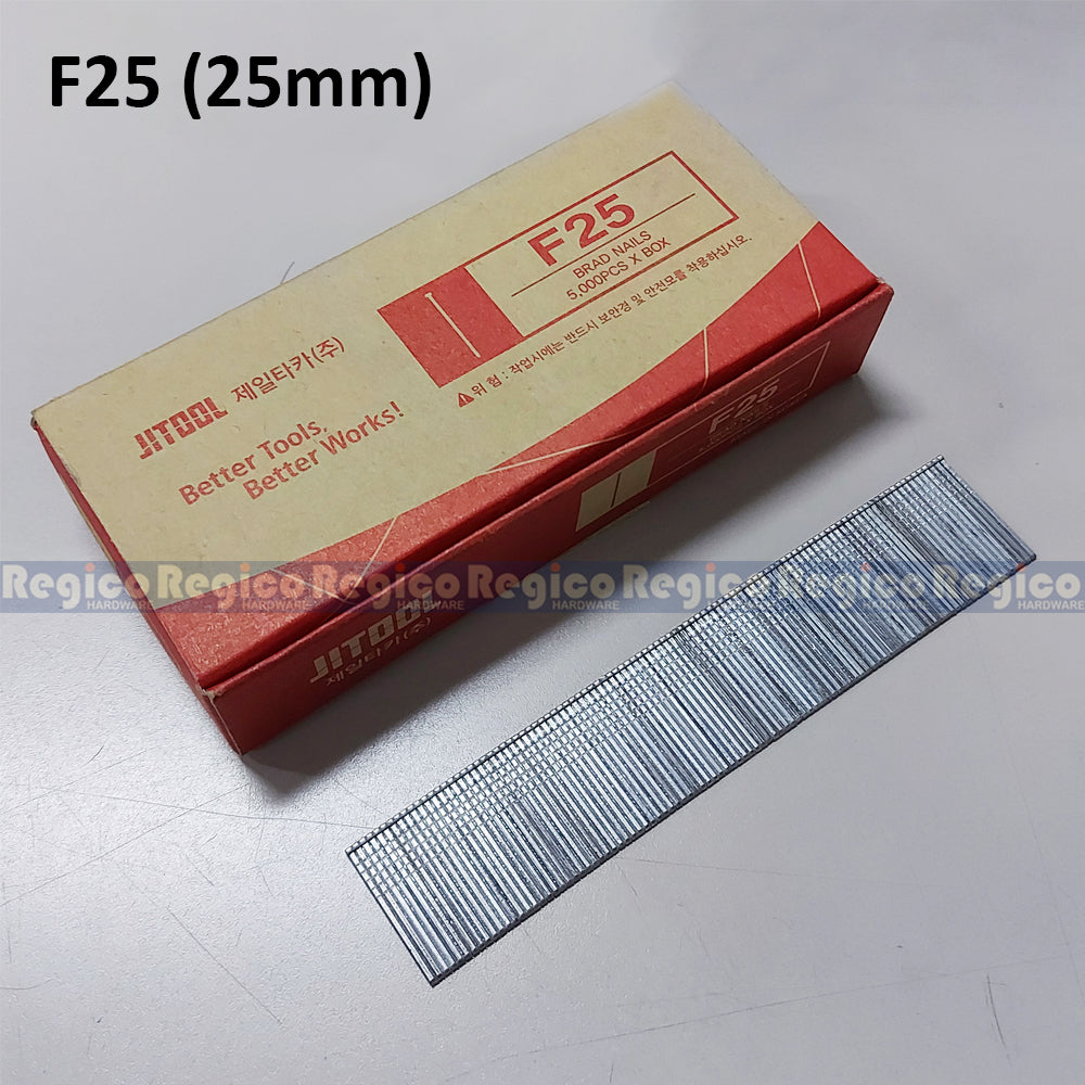 JITOOL Brad Nail Nailer Gauge 18 5000pcs/box