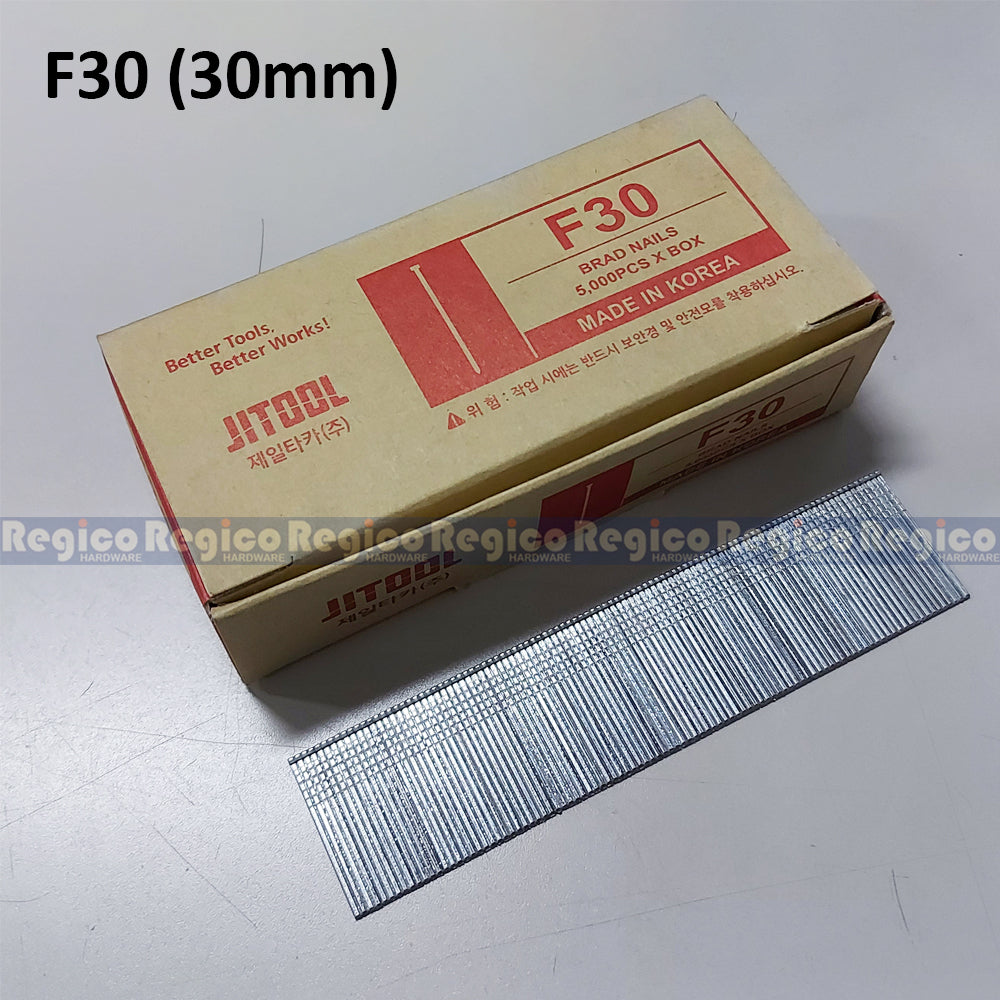 JITOOL Brad Nail Nailer Gauge 18 5000pcs/box