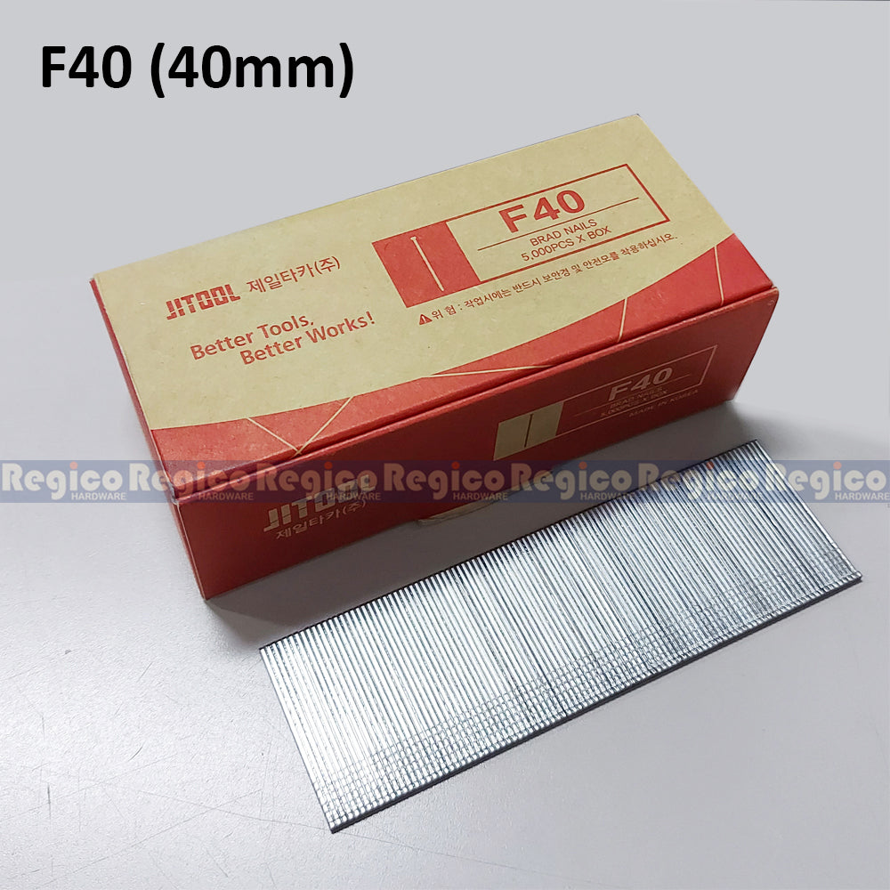 JITOOL Brad Nail Nailer Gauge 18 5000pcs/box
