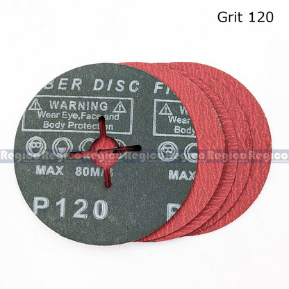 Uwin 100mm Ceramic fibre disc for 4 inch Angle Grinder