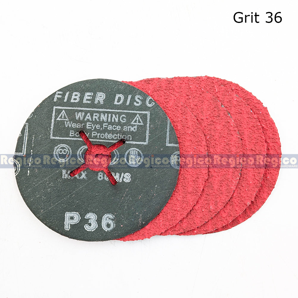 Uwin 100mm Ceramic fibre disc for 4 inch Angle Grinder