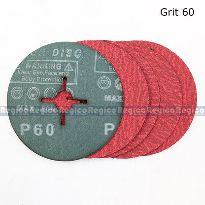 Uwin 100mm Ceramic fibre disc for 4 inch Angle Grinder
