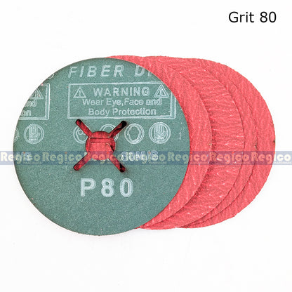 Uwin 100mm Ceramic fibre disc for 4 inch Angle Grinder