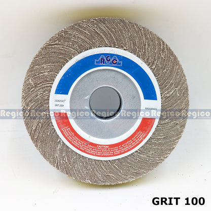 RGC  5" 150mm Non Woven Flap Wheel Grit 60 80 100 120