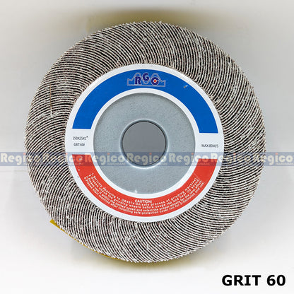RGC  5" 150mm Non Woven Flap Wheel Grit 60 80 100 120