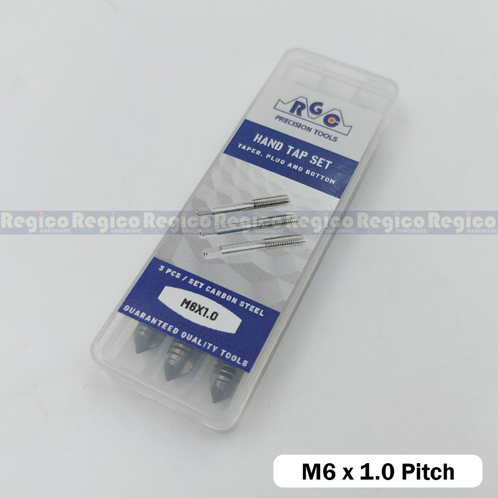 RGC Metric Carbon Steel Threaded Hand Tap Tapping Tool