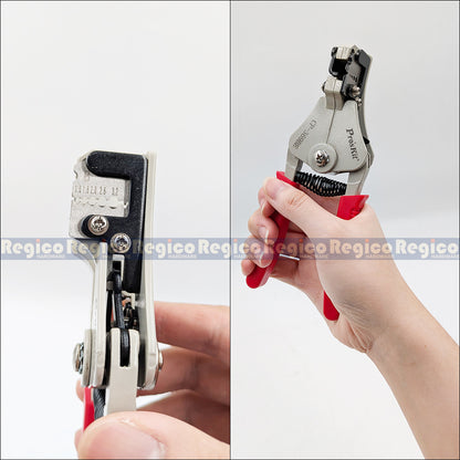 Pro'sKit CP-369BE Wire Stripper 1.0-3.2mm | Electrical Wire Stripping Tool Cable Stripper