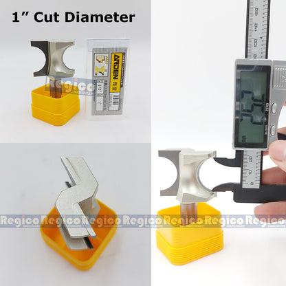 Arden #0607 1/2 Shank Bead Bull Nose Bullnose Router Bit