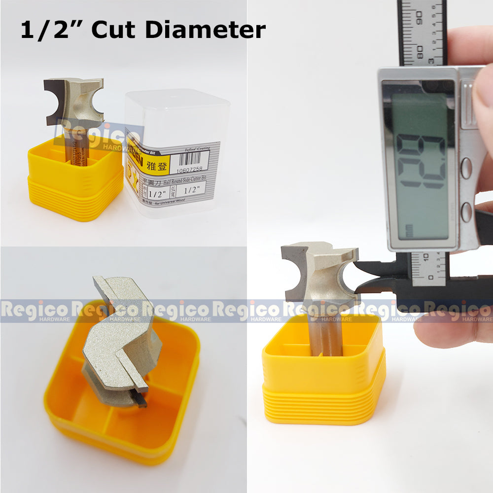 Arden #0607 1/2 Shank Bead Bull Nose Bullnose Router Bit