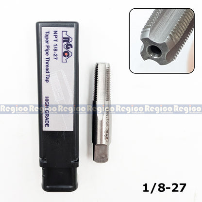 RGC NPT Taper Pipe Tap Carbon Steel Ground