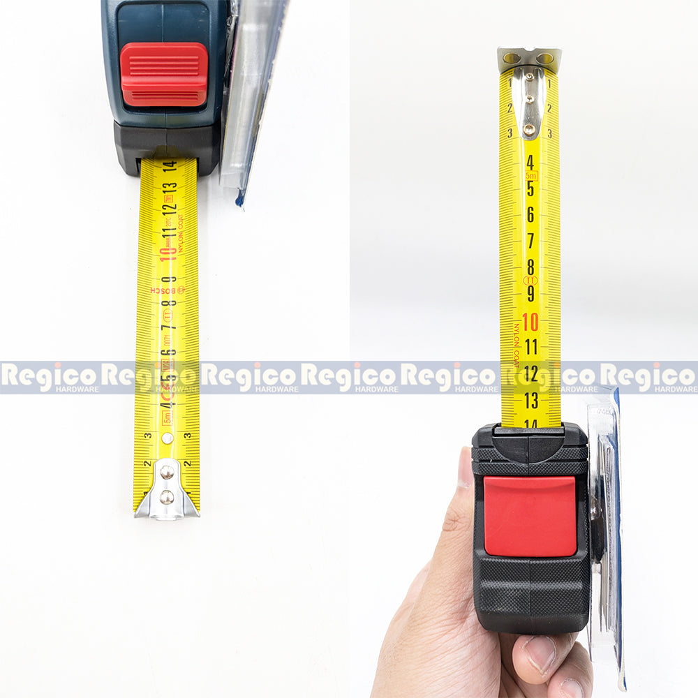 Bosch 5m Tape Measure with Magnetic Hook Bosch Hand Tools