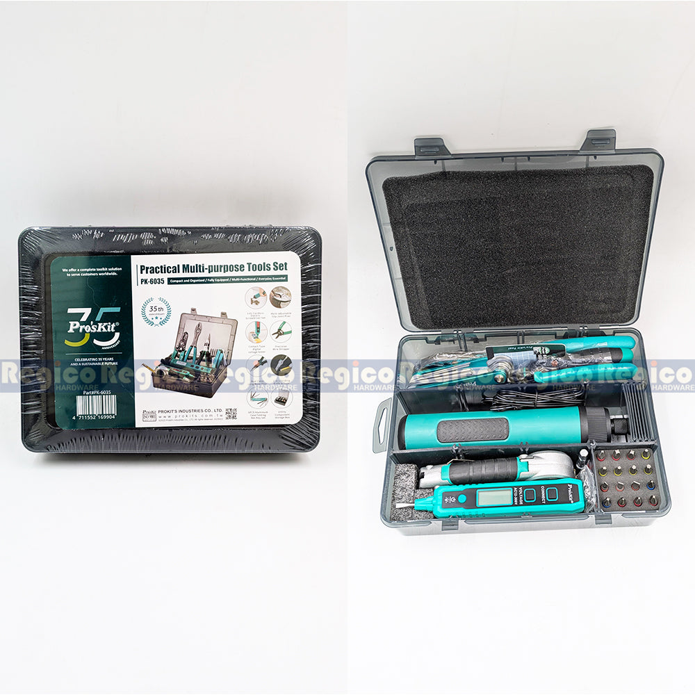 Pro'sKit PK-6035 Practical Multipurpose Electrical DIY Tool Set