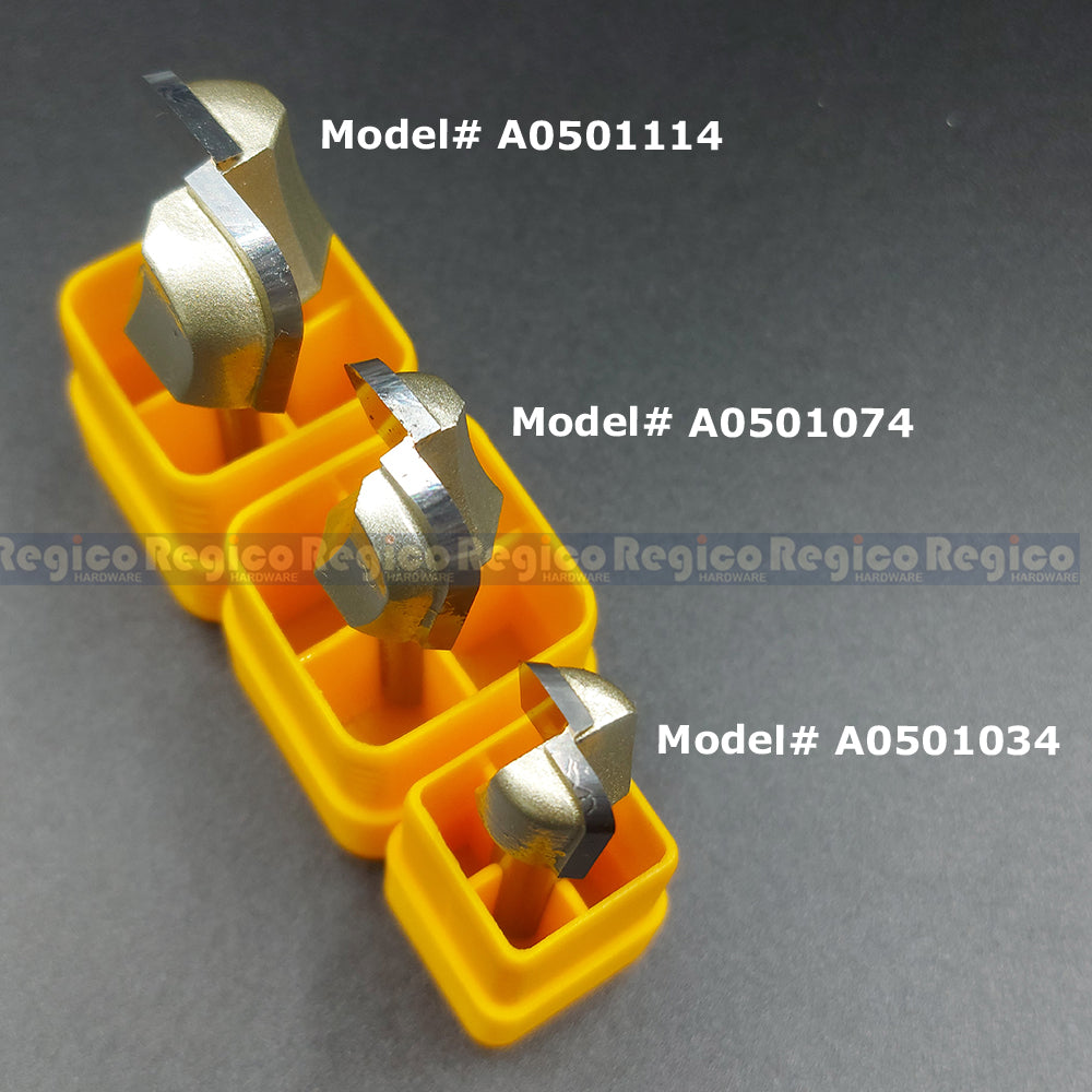 Arden 1/4 Shank Bowl Tray Bit 1/2 3/4 1 inch #0501