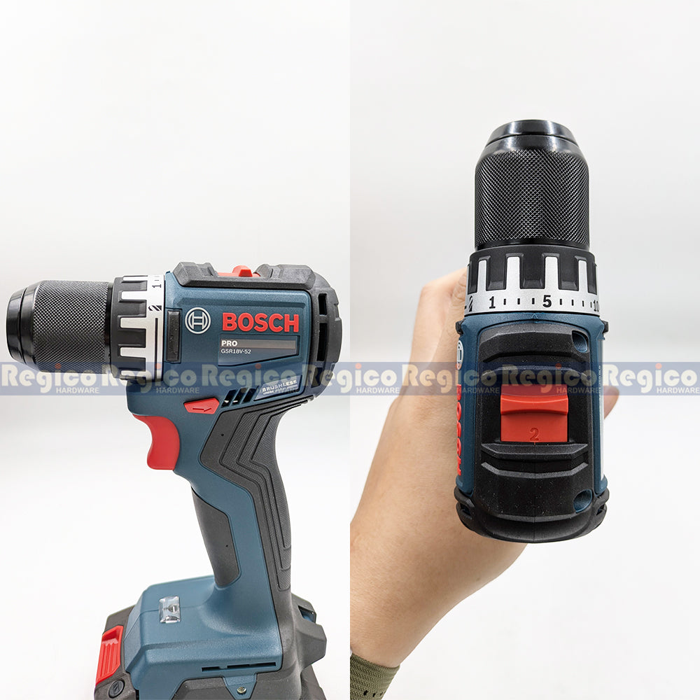 Bosch GSR18v-52 13mm Cordless Brushless Drill Driver