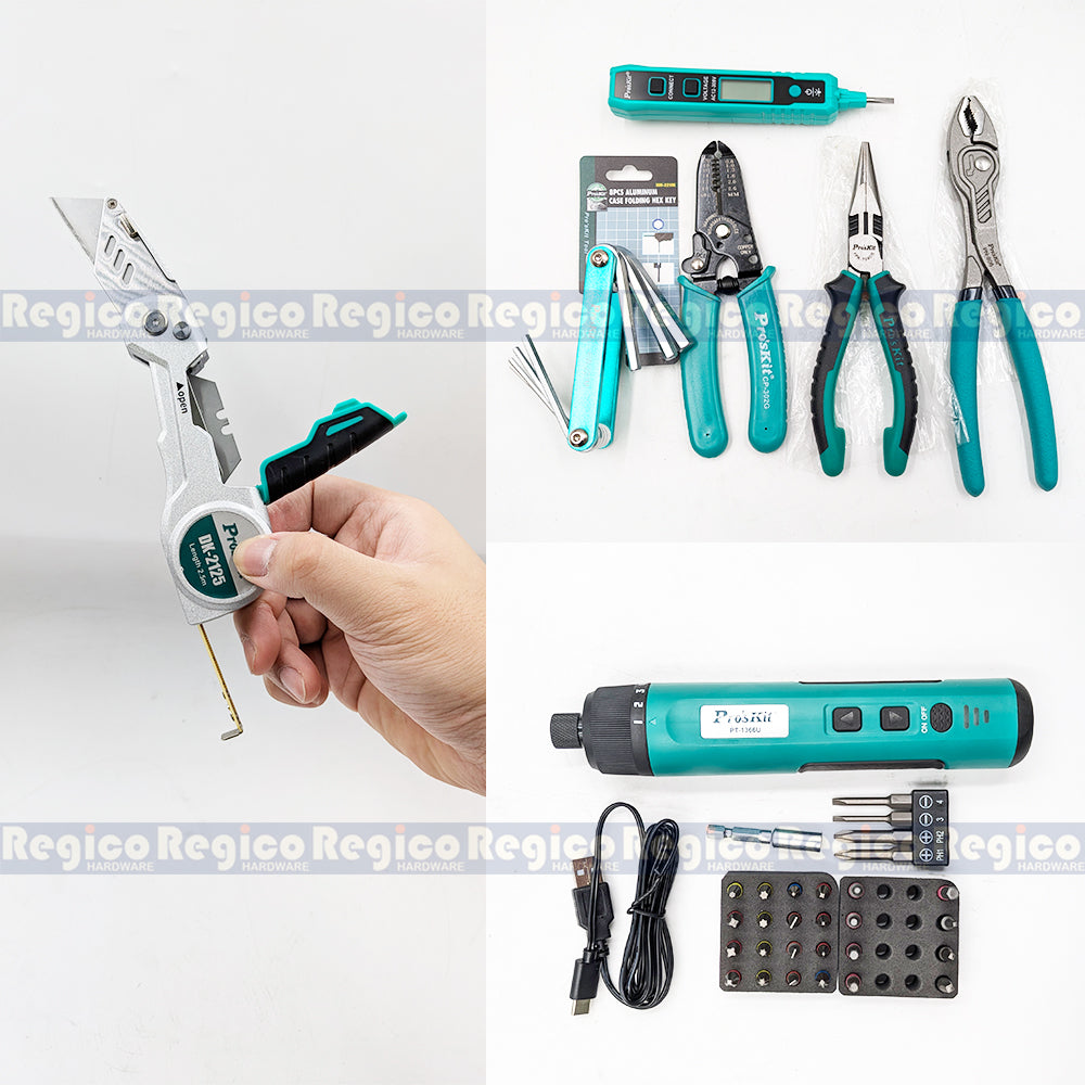 Pro'sKit PK-6035 Practical Multipurpose Electrical DIY Tool Set